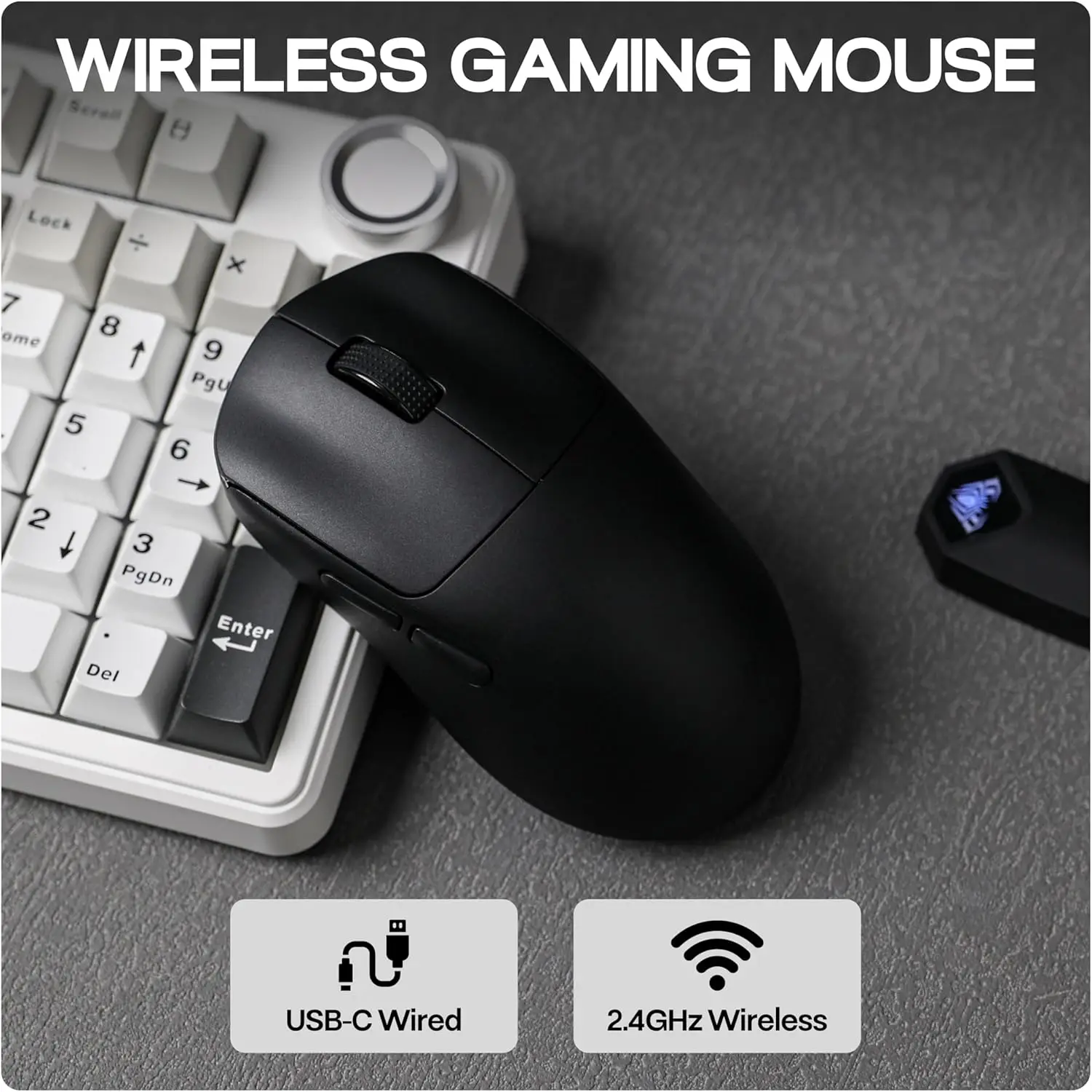 Игровая мышь AULA SC800 USB-C, – обзор и цена Gaming Console Buttons