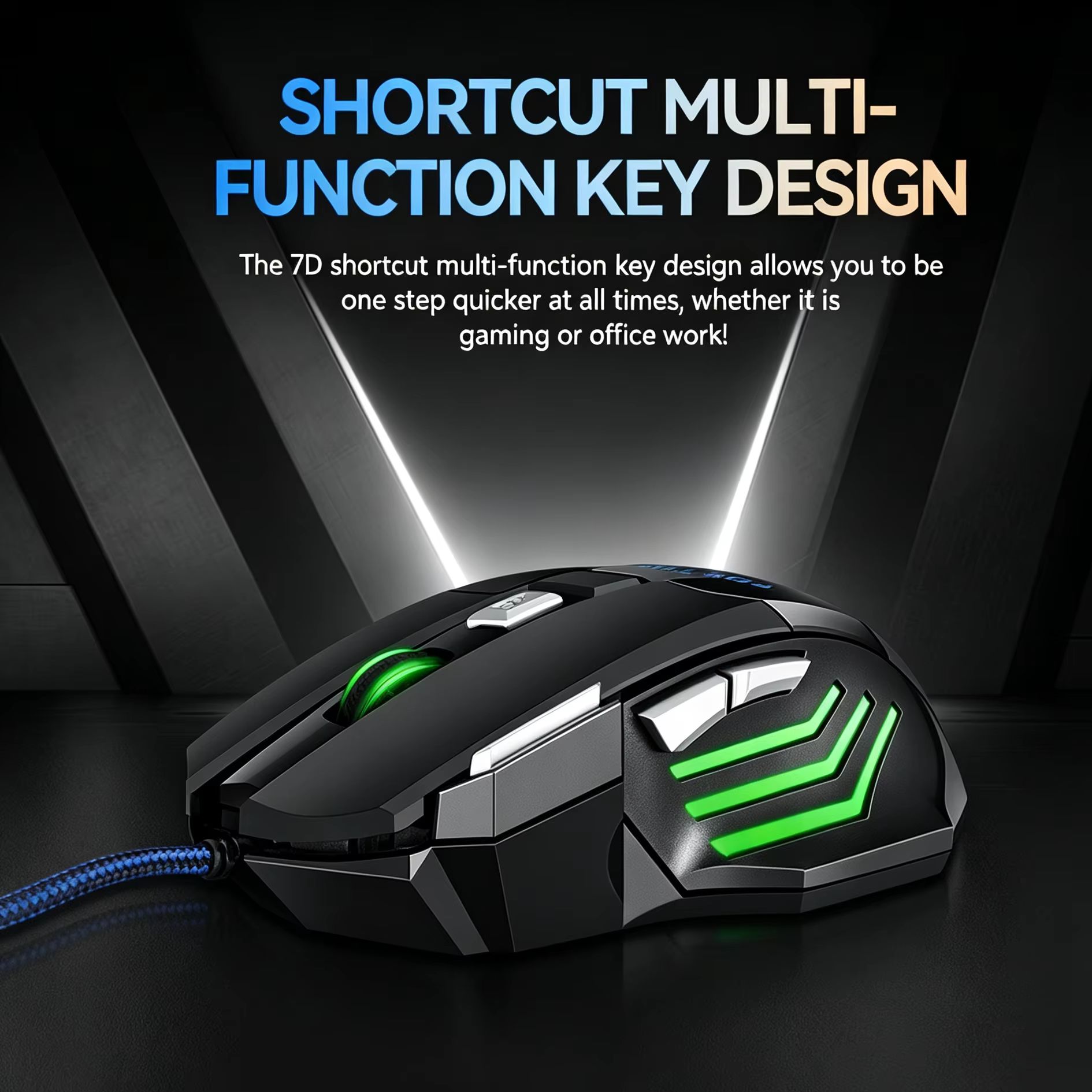 Игровая мышь с RGB-подсветкой, – обзор и цена Gaming Console Buttons
