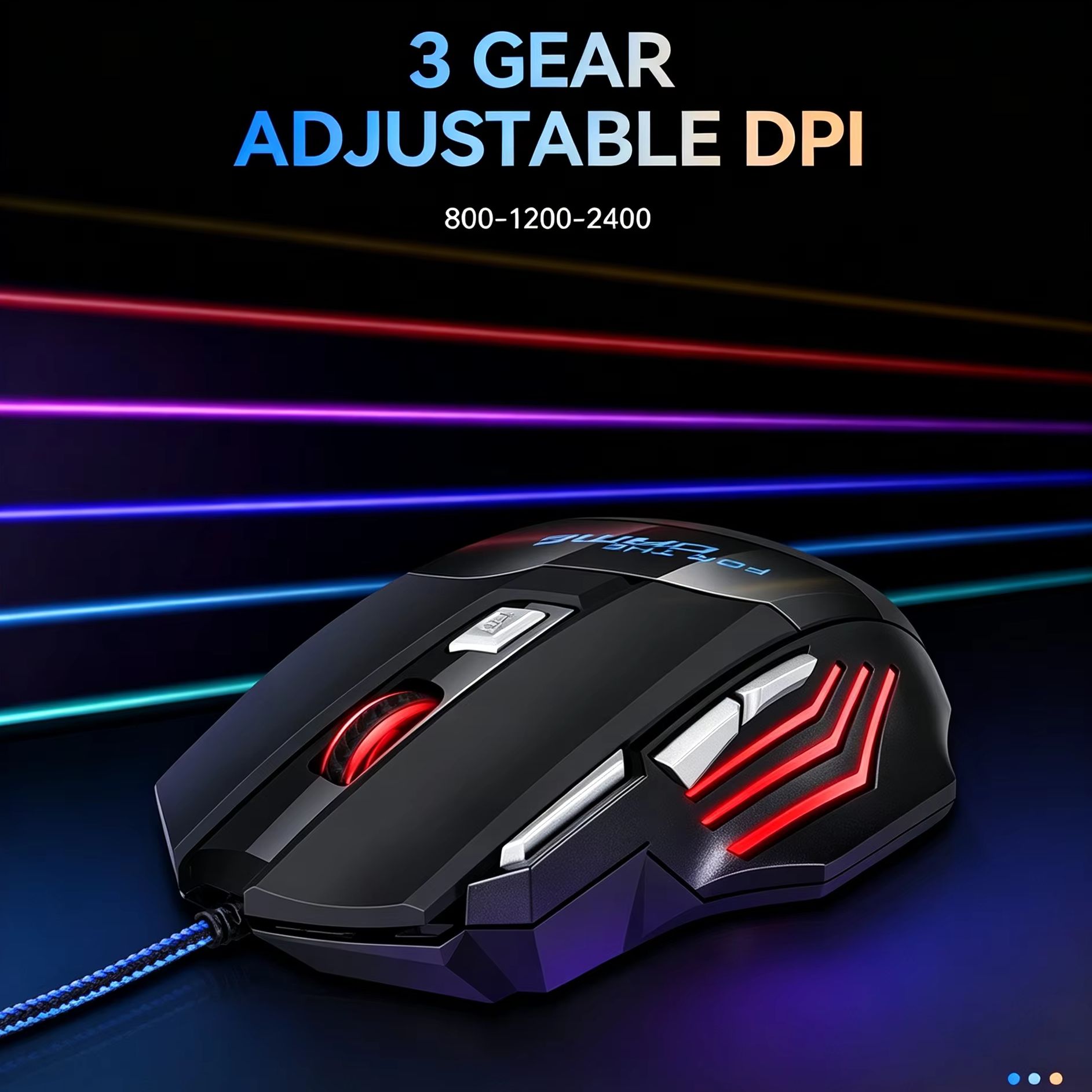 Игровая мышь с RGB-подсветкой, – обзор и цена Gaming Console Buttons