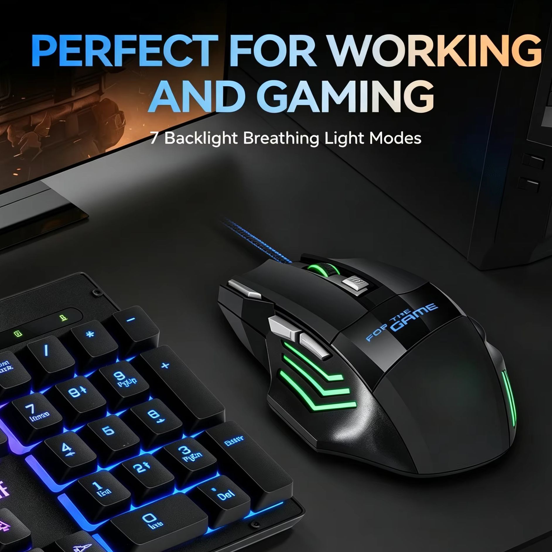 Игровая мышь с RGB-подсветкой, – обзор и цена Gaming Console Buttons