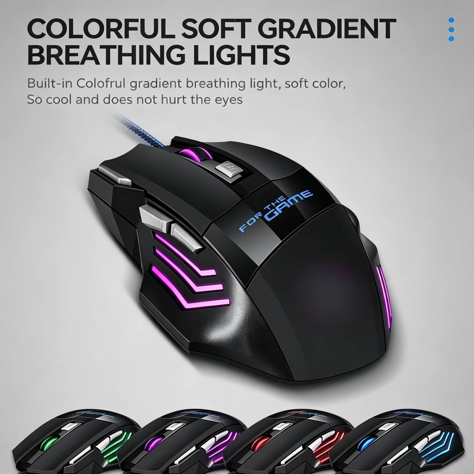 Игровая мышь с RGB-подсветкой, – обзор и цена Gaming Console Buttons