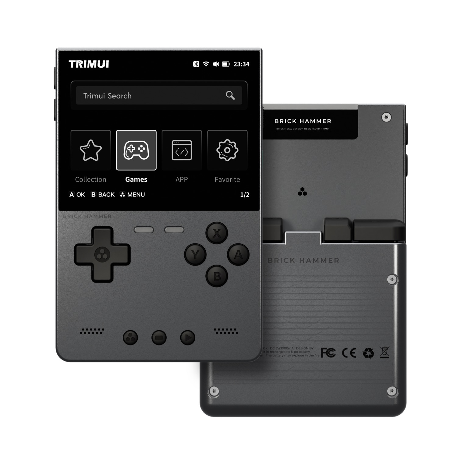 TRIMUI BRICK HAMMER Ретро порт – обзор и цена Gaming Console For Phone